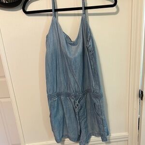 Denim Romper